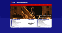 Desktop Screenshot of bariconsulting.com